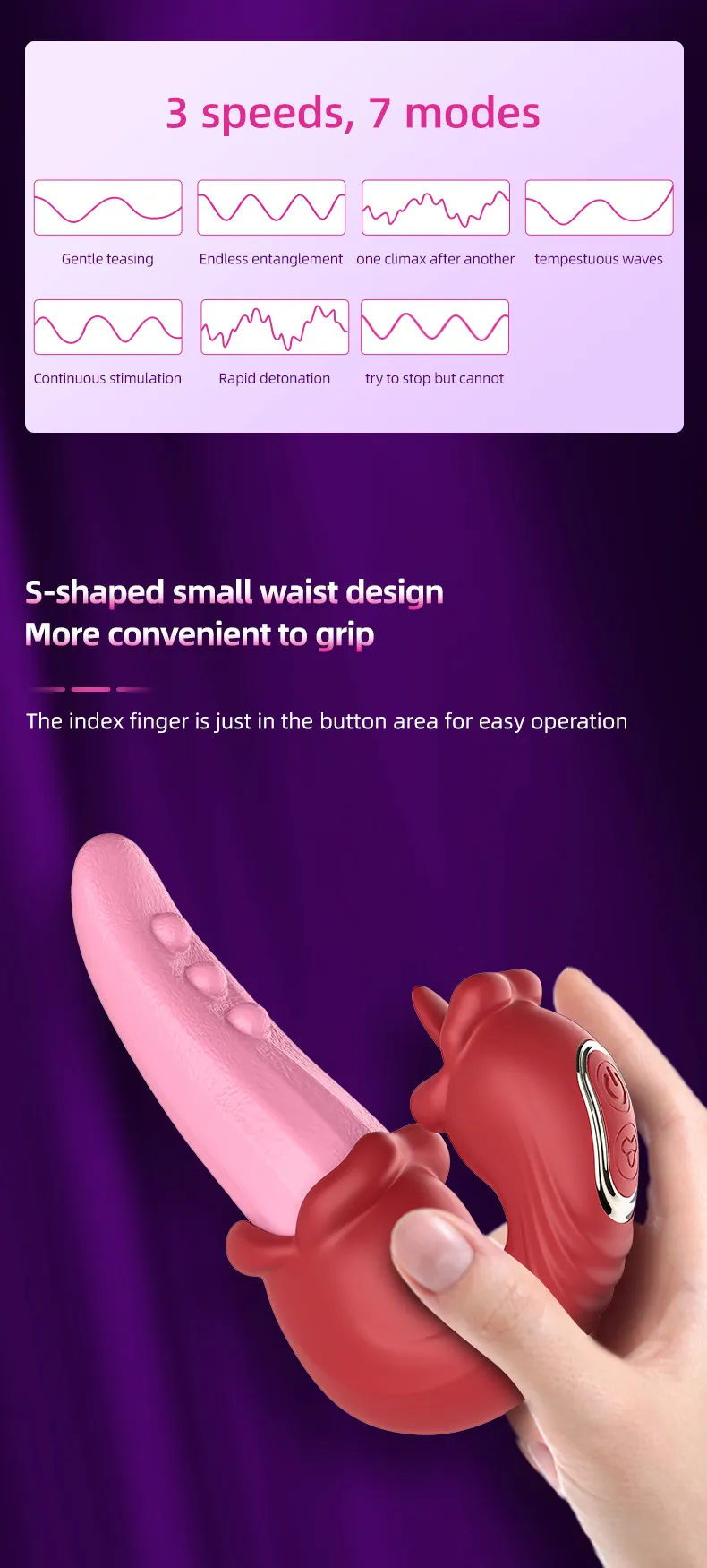 10-Frequency Dual Tongue S-Shaped Curved Vibrator