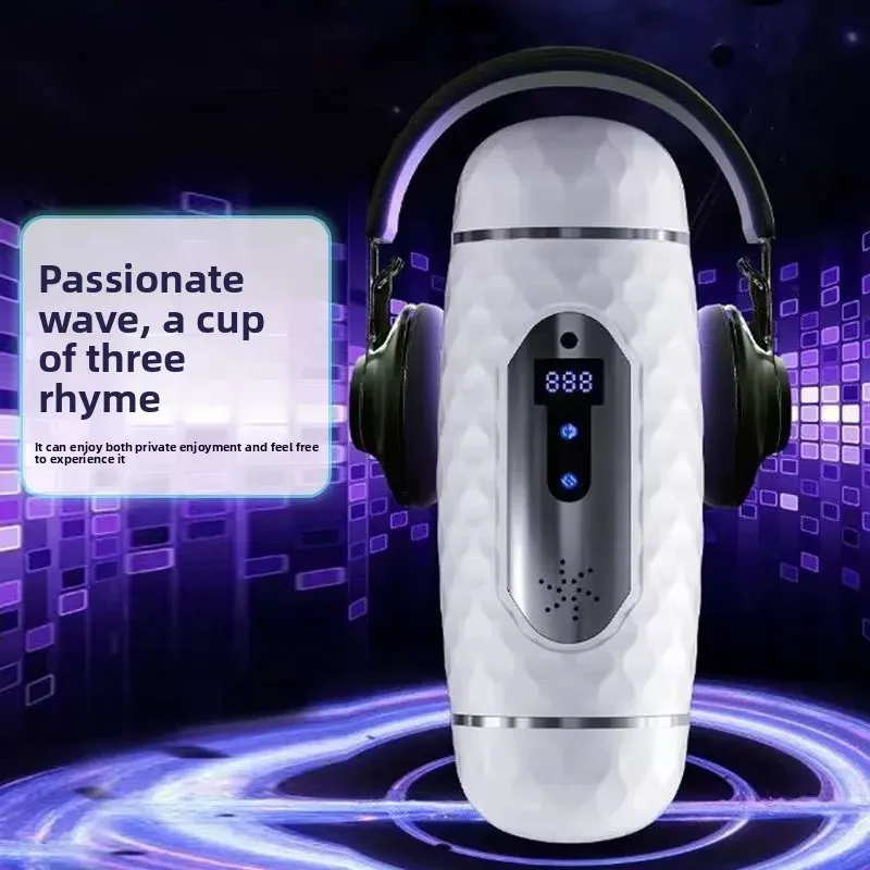 Realistic Vagina Heating Male Masturbator Dual Timing System