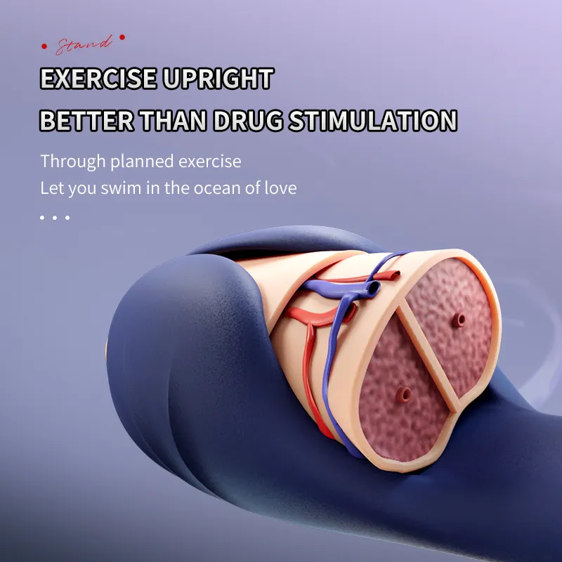 2-In-1 Male Masturbator 10-Frequency Pulse Vibration