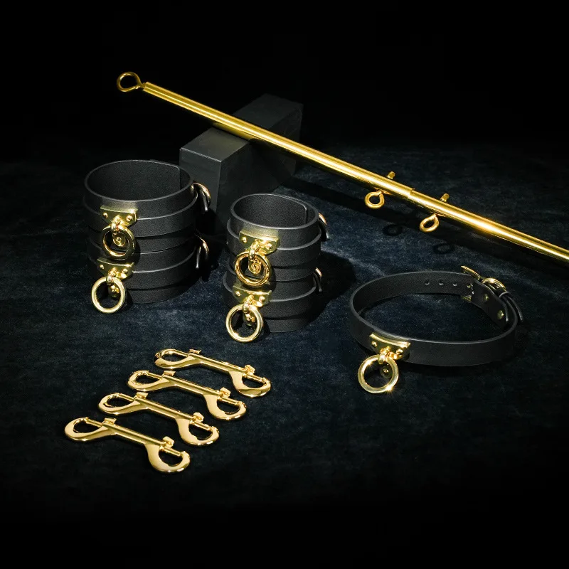 W6629未定价ชุดSMผูกมัดมือเท้าด้วยท่อเหล็ก วัสดุPU