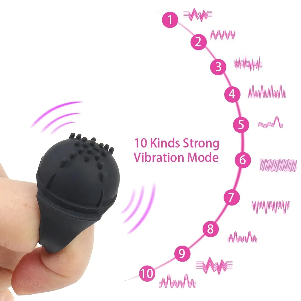 10-Frequency Ring-Style Vibrator