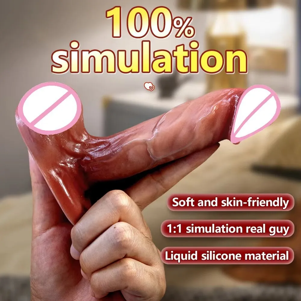 1:1 Replica Of Asian Male Realistic Dildo With Testicles
