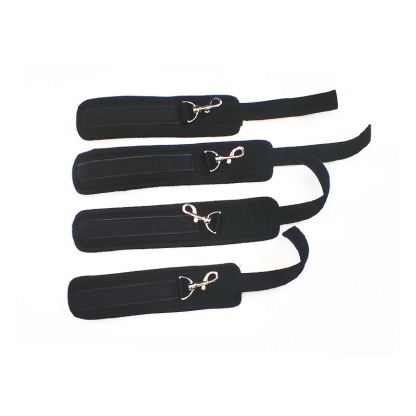 W0245 สายรัดแบบล็อคท่อเหล็ก ท่อเหล็ก วัสดุไนลอน ออกแบบแบบถอดประกอบได้ BDSM