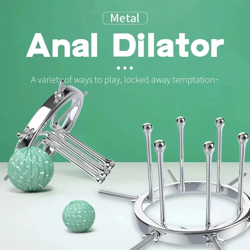 Steel Anal Expander Trains Anal Strength Fulfills Fantasies