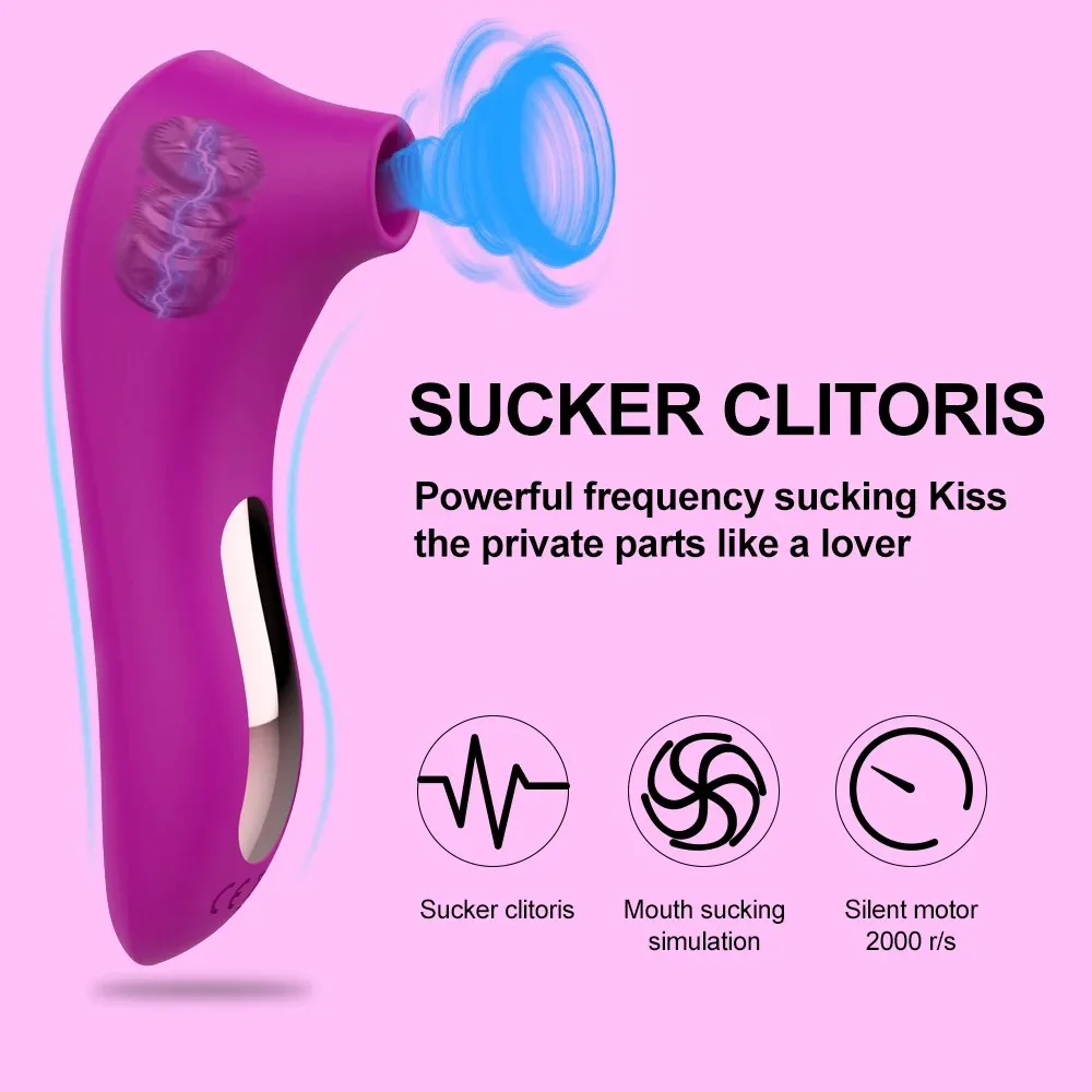 7 Frequencies 5 Speeds Dolphin Shaped Clitoral Vibrator