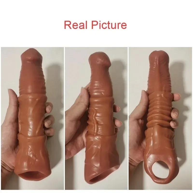 Extra-Long Penis Extender Black And Flesh Color Available