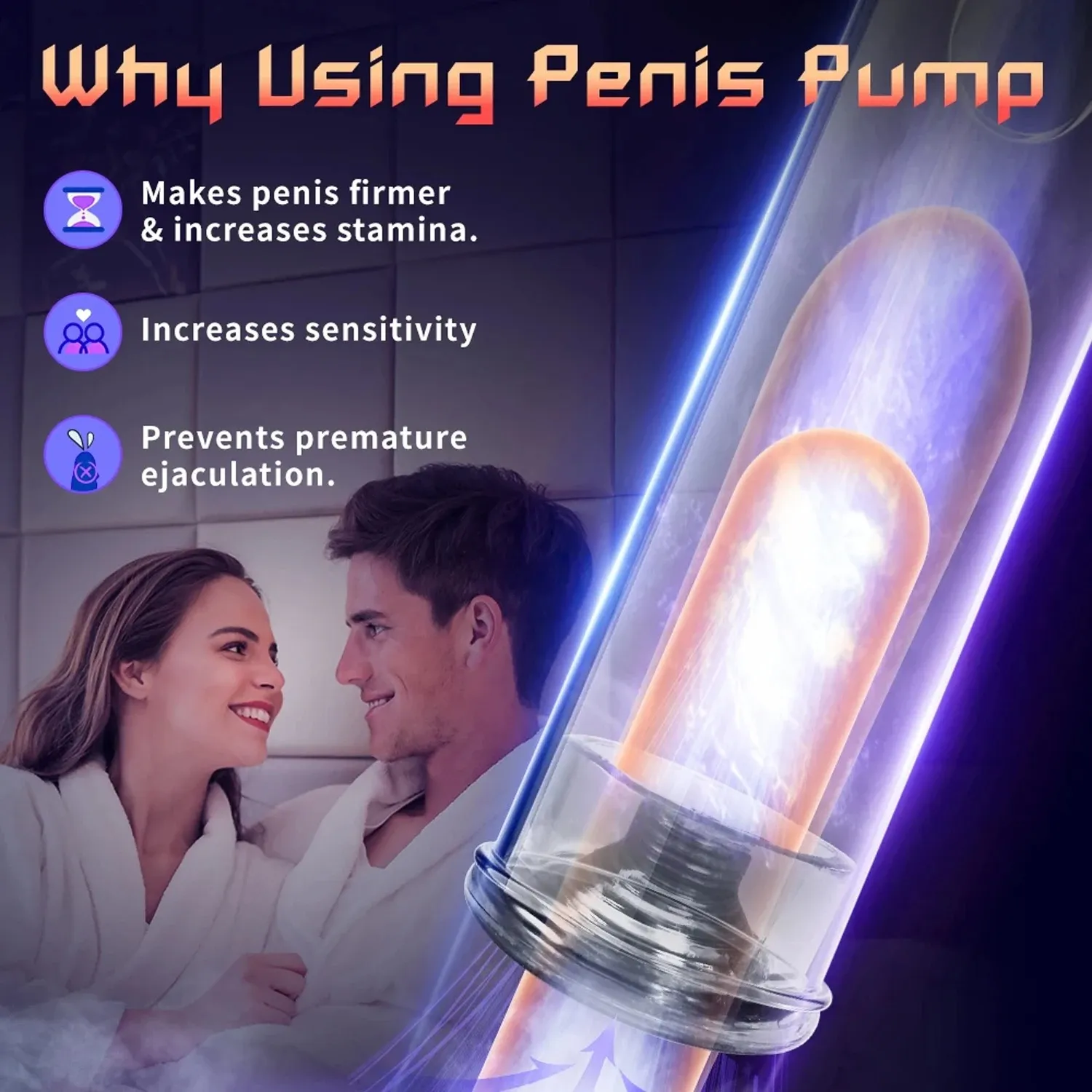 UNIMAT Max Cup II Penis Pump & Masturbator 13cm Inner Liner