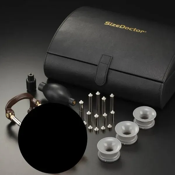 Portable Vacuum Cup Penis Stretcher Set 6 Silicone Sleeves