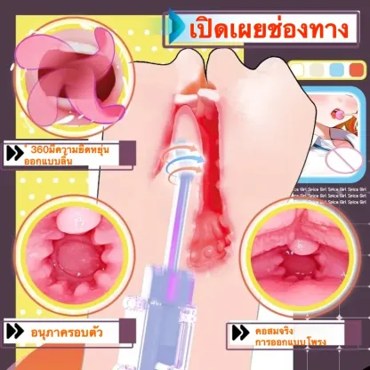 จิ๋มปลอม จิ๋มเทียม อมควย ปากเสมือนจริง 3 ระดับ 5 ความเร็ว