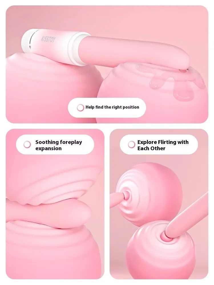 เครื่องนวด AV เรียบง่าย 7 ความถี่การสั่น ออกแบบเหมือนลิปสติก ระบบควบคุมแบบใหม่ กันน้ำระดับ IPX7