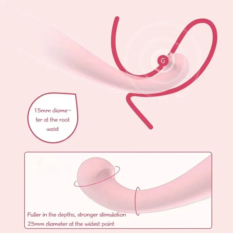 7 Frequencies Ambient Light Precise Stimulation Vibrator
