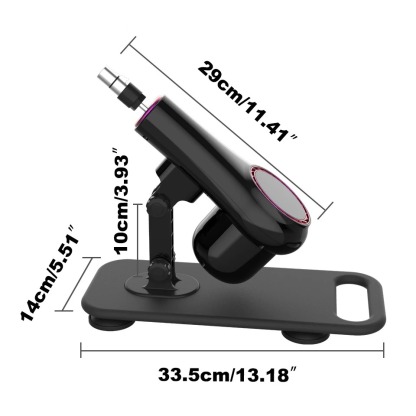 เครื่องสอดใส่พลังสูงอัตโนมัติ มอเตอร์แบบแยกส่วน 20 ความถี่การยืดหด ตัวเครื่องถอดประกอบได้ ควบคุมระยะไกลอินฟราเรด-sextoyfunny