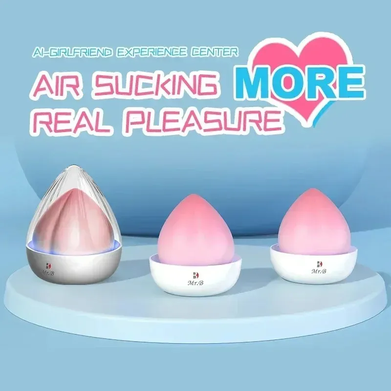 Peach-Shaped Pocket Pussy Lighting And Heating Function