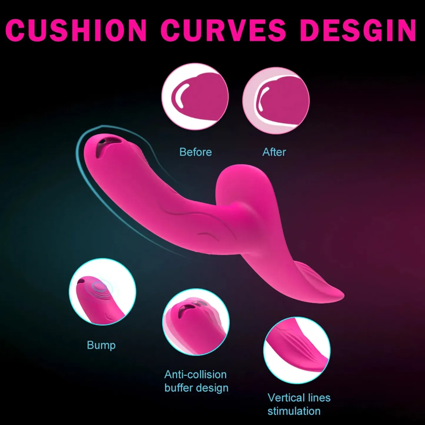 Dual 7-Frequency Vibration Remote Control Dildo Harness Kit