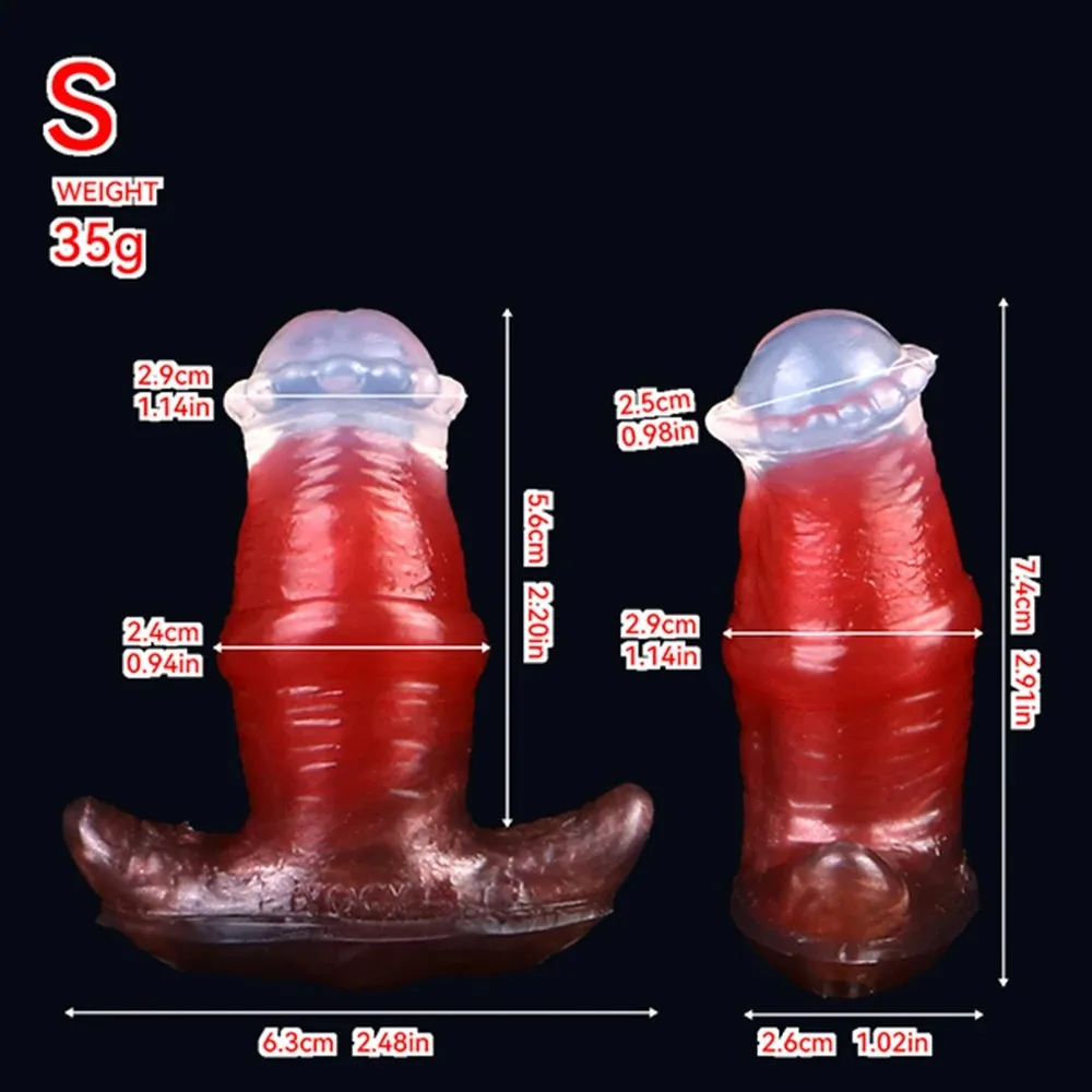 Fantasy Silicone Butt Plug Anchor Base 4 Sizes Available