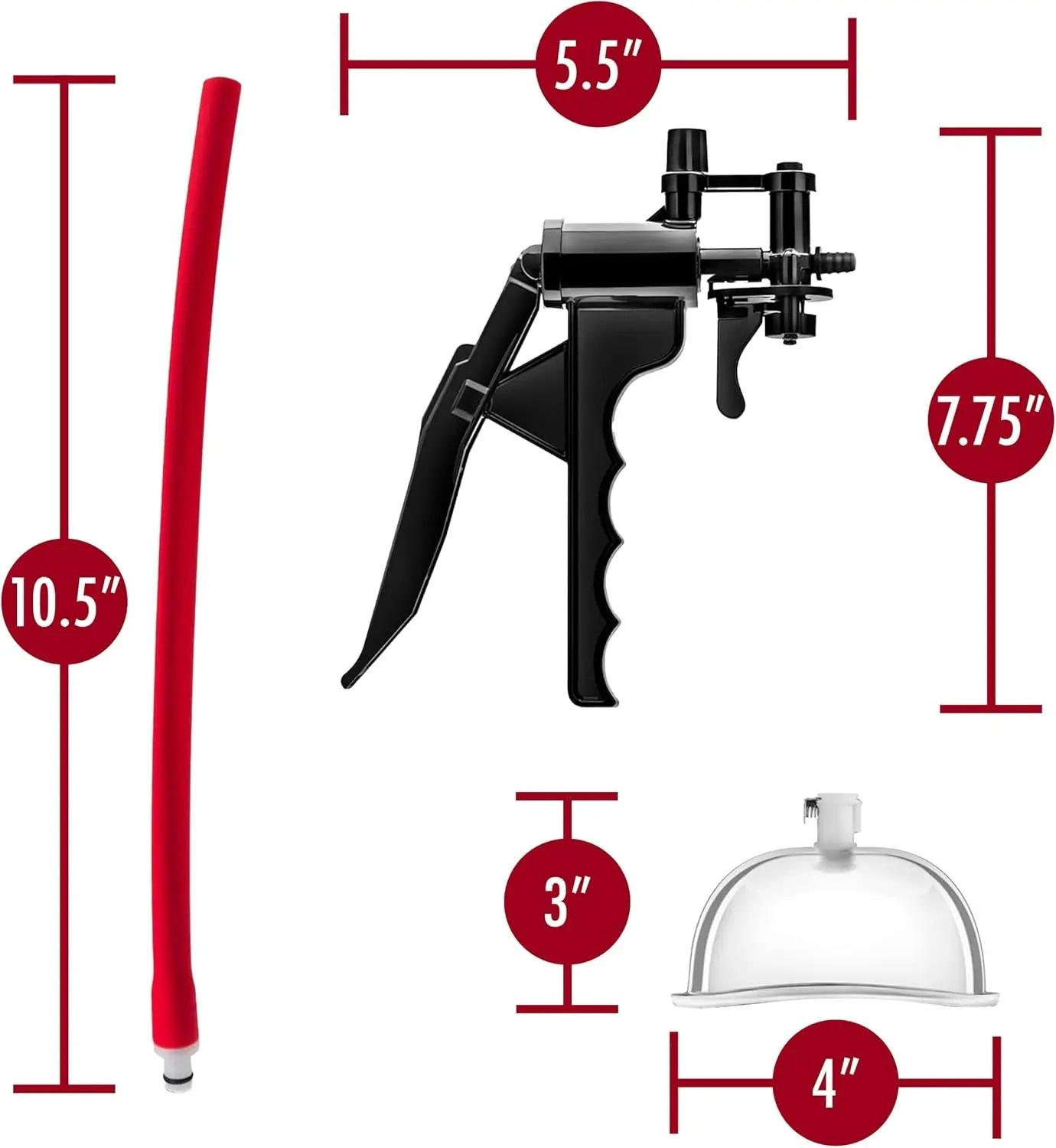 W5809未定价การดูดของเล่น เครื่องเดียวใช้ได้ 2 แบบ ออกแบบแบบถอดได้ มีความเข้ากันได้สูง ใช้มือปั๊มลบ