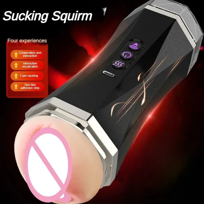 Realistic Vagina and Oral Cup Through-Type Design