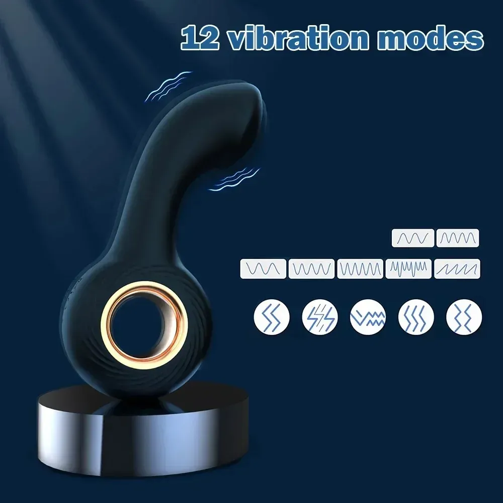 2In1 One-Finger Control Anal Vibrator & Prostate Massager