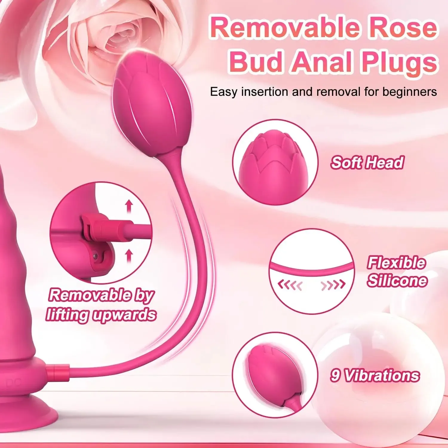 9 Frequencies APP Strap On Dildo With Anal Plug Harness Kit