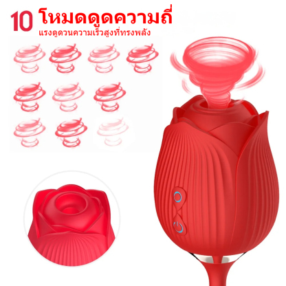 เครื่องนวดหลายฟังก์ชัน มอเตอร์คู่ กระตุ้นหลายจุด 10 ระดับการเลีย 10 ระดับการตบ ระบบทำความร้อนอัจฉริยะ IPX6|Orena-sextoyfunny