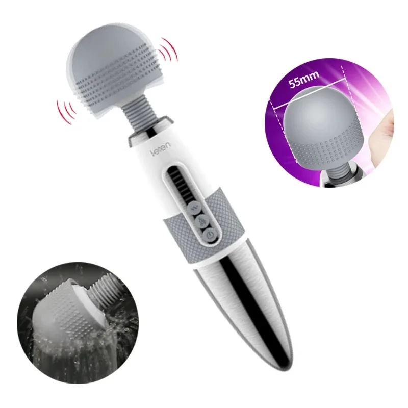 未定价มอเตอร์ 7000rpm 10 ระดับความสั่น 7 ระดับชีพจร ระบบทำความร้อนอัจฉริยะ จอ LED|Leten