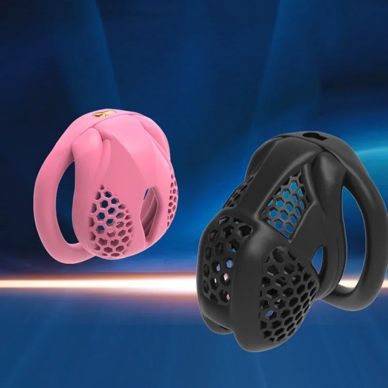 ล็อคท่อปัสสาวะ สรีรศาสตร์ ออกแบบรังผึ้ง ใช้น้ำลายไนลอนเกรดสูง เทคโนโลยีพิมพ์ 3 มิติ（ไม่รวมแท่งม้า）-sextoyfunny