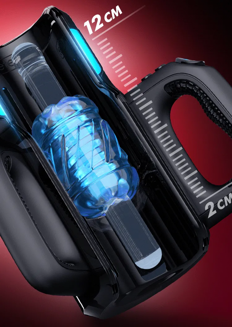 72 Programs Male Masturbator Grip Handle With Phone Holder