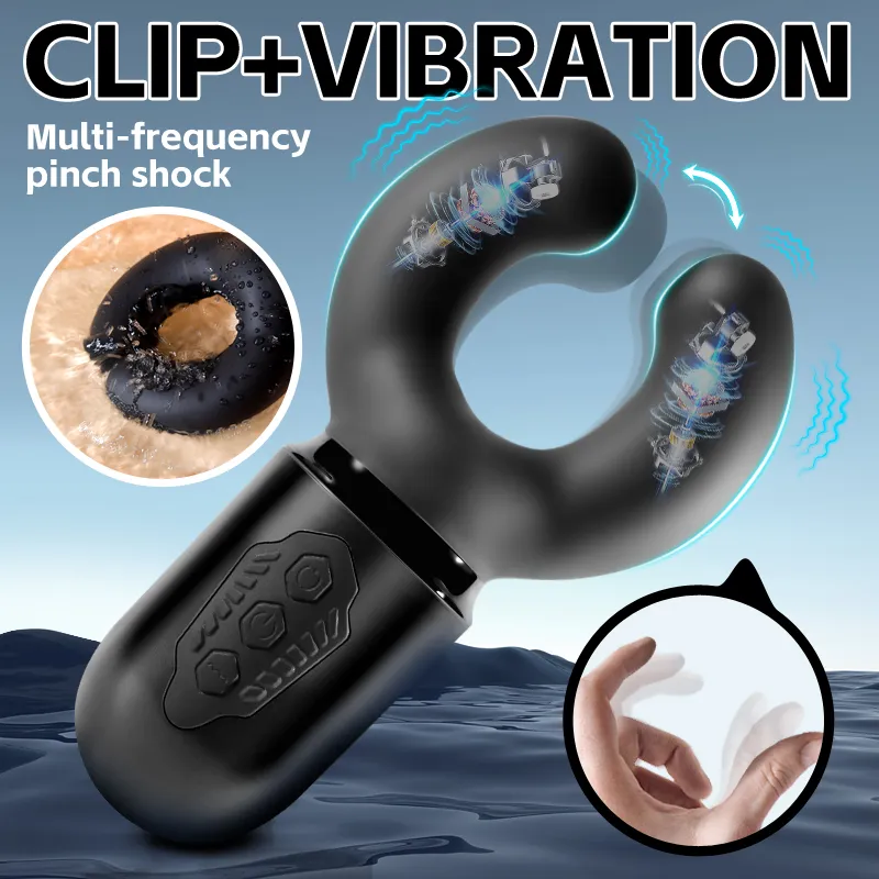 2 In 1 Open Design Male Masturbator Dual-Drive System