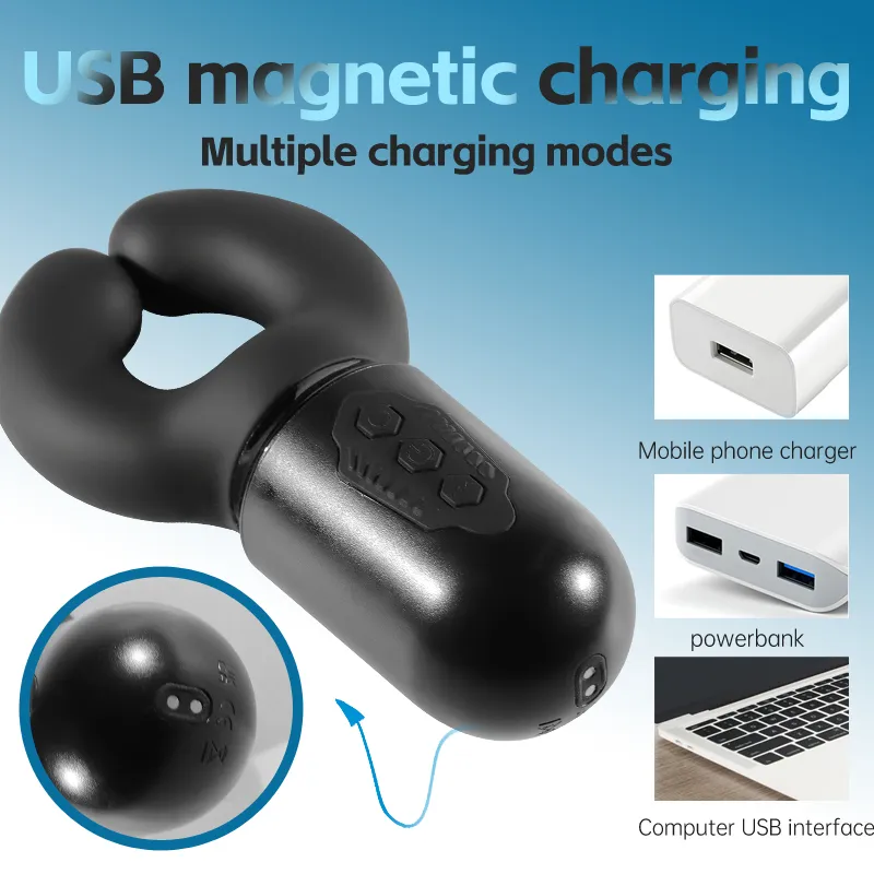 2 In 1 Open Design Male Masturbator Dual-Drive System