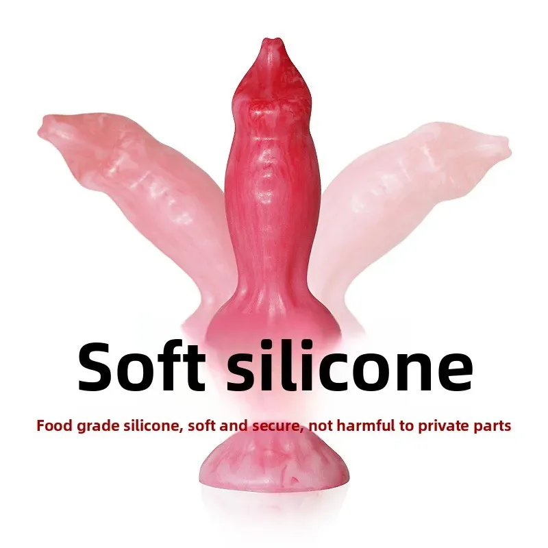 Realistic Wolf Dildo With Suction Cup 3 Sizes Available