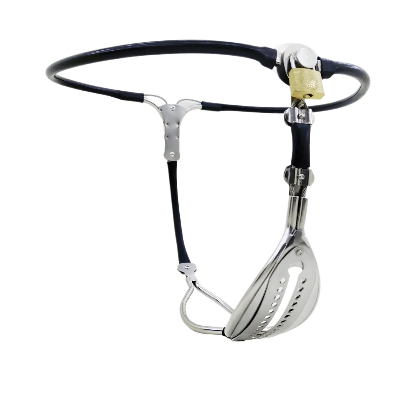 ชุดล็อกช่องคลอดผู้หญิง ออกแบบเออร์โกโนมิก ปรับขนาดได้ ผลิตจากสเตนเลสสตีลเกรด 304