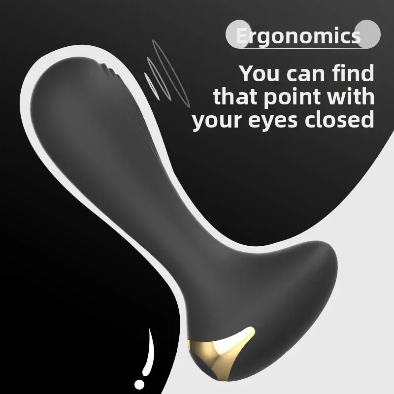 Gear Shift Lever Shaped Prostate Massager & Anal Vibrator