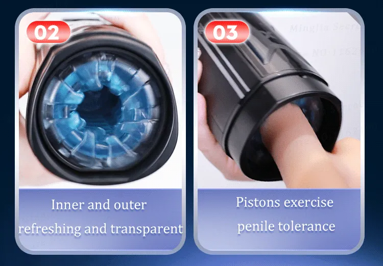 10 Frequency Heating Automatic Male Masturbator Smart Chip