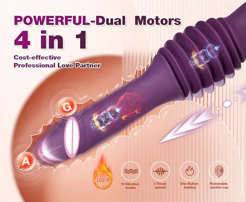 เครื่องเย็ดอัตโนมัติ sex machine 3 ระดับการยืดหด 10 ระดับการสั่น