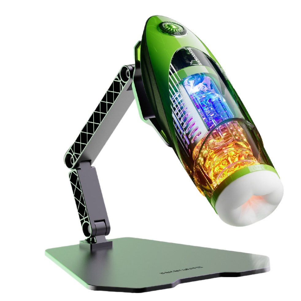 ถ้วยอัตโนมัติ ระบบ 2 มอเตอร์ สั่น+ยืดหด ระบบปรับความเร็วอย่างต่อเนื่อง ระบบทำความร้อน ควบคุมผ่านแอปพลิเคชัน-sextoyfunny