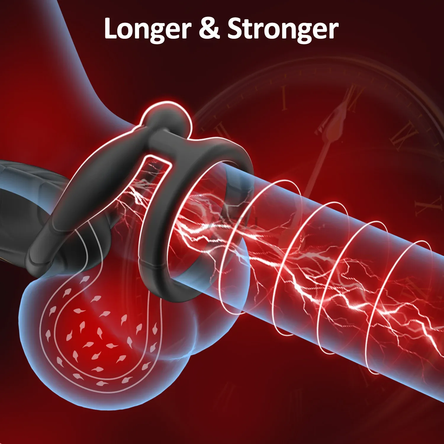 Scorpion-Shaped APP Prostate Massager Integrated Cock Ring
