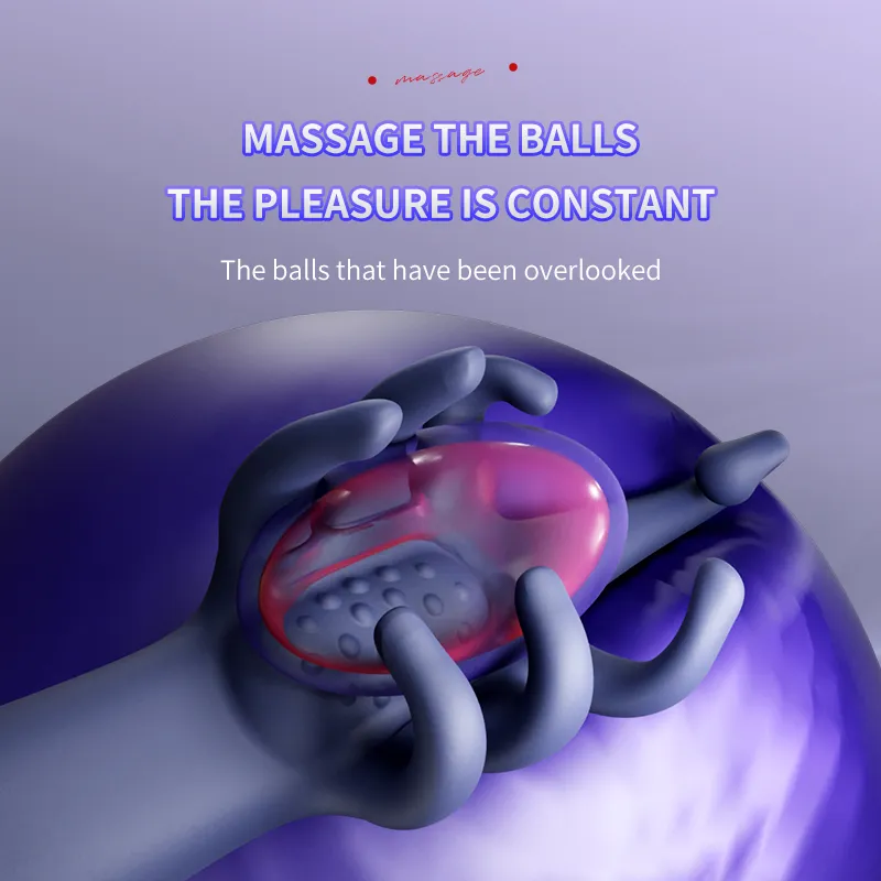 2-In-1 Male Masturbator 10-Frequency Pulse Vibration