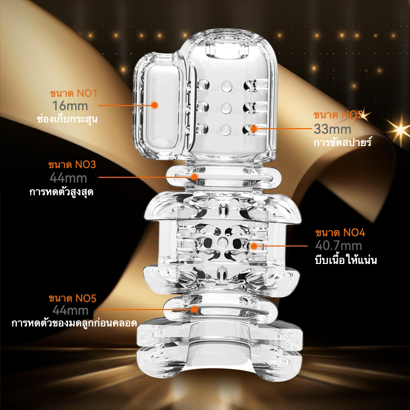 W5400未定价ถ้วยอัตโนมัติ ระบบสั่น 9 ระดับ ระบบยืดหด 9 ระดับ จอแสดงผลดิจิตอล เทคโนโลยีดูดซึม สวมใส่ได้