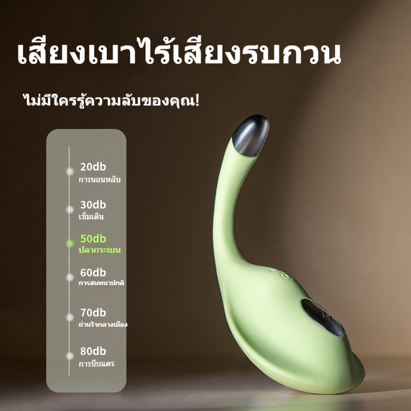 W4702ไข่สั่น 10 ความถี่การสั่นแรงสูง กระตุ้น 2 จุด สวมใส่แน่นไม่หลุด ฟังก์ชันแอปพลิเคชัน