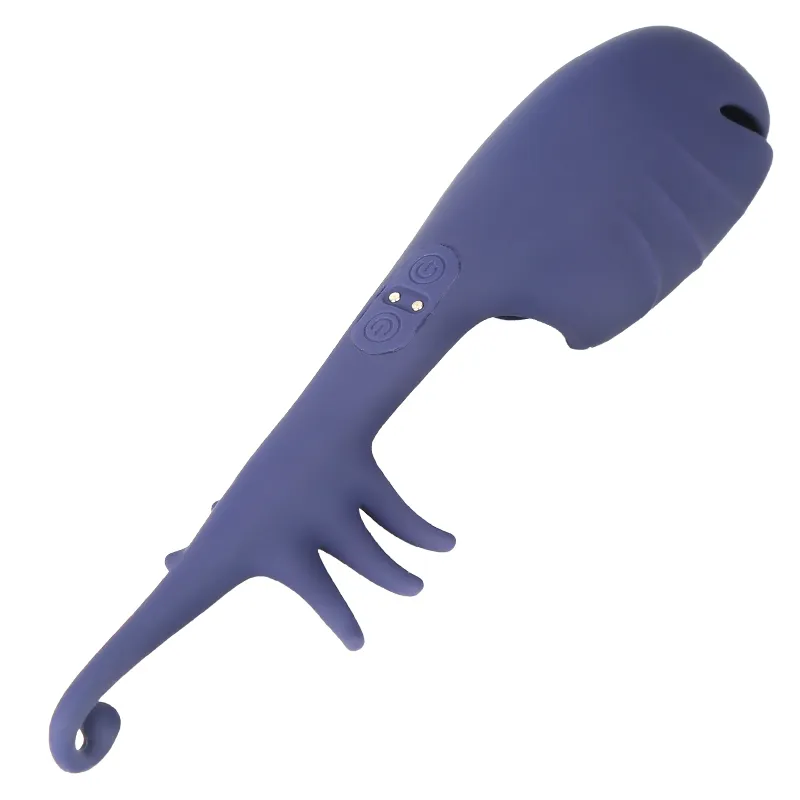 2-In-1 Male Masturbator 10-Frequency Pulse Vibration