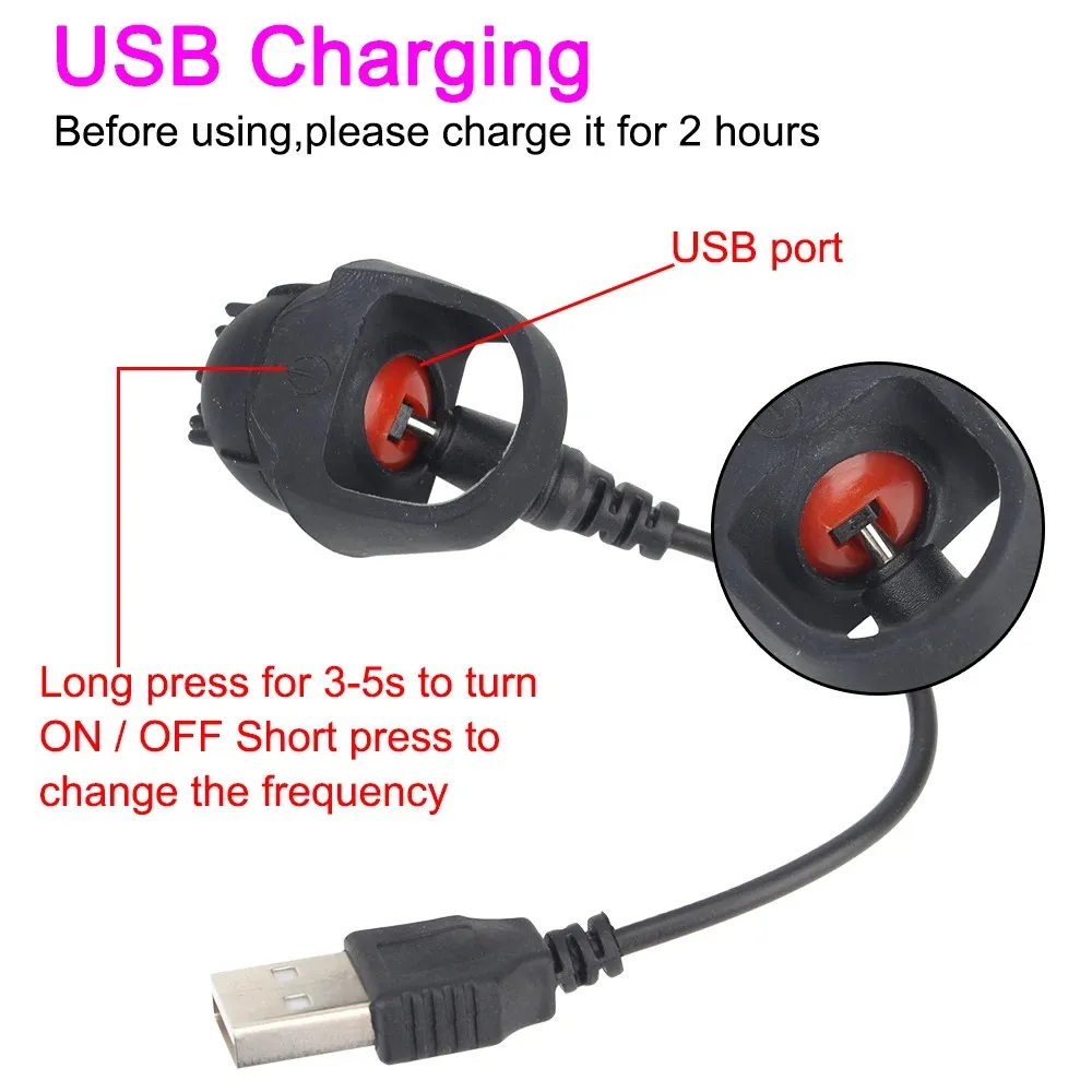 10-Frequency Ring-Style Vibrator