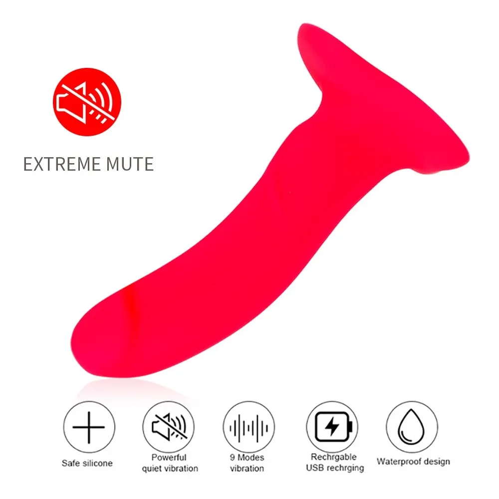 10 Frequencies Detachable Remote Control Strap On Dildo