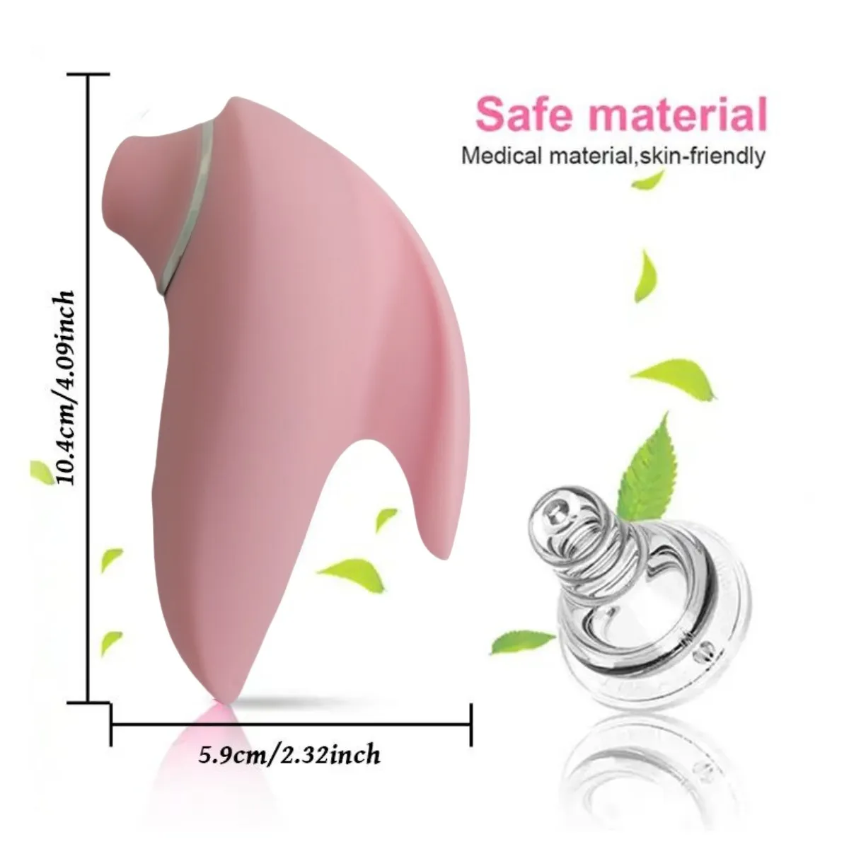 3-Level Negative Pressure Clitoral Vibrator & Breast Toy