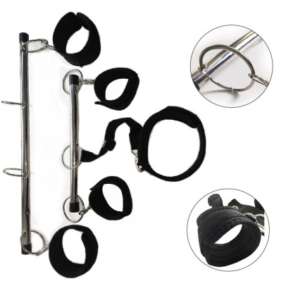 W0245 สายรัดแบบล็อคท่อเหล็ก ท่อเหล็ก วัสดุไนลอน ออกแบบแบบถอดประกอบได้ BDSM