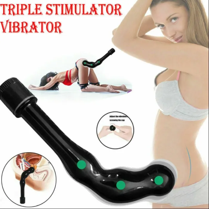 Adjustable Vibration Point Prostate Massager & Anal Vibrator