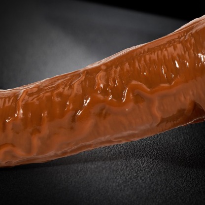 ดิลโด้ หลายโหมดการสั่น+ยืดหดได้+ส่ายไปมา รีโมทแบบมีสาย ระบบควบคุมอุณหภูมิอัจฉริยะ วัสดุTPEคุณภาพสูง-sextoyfunny