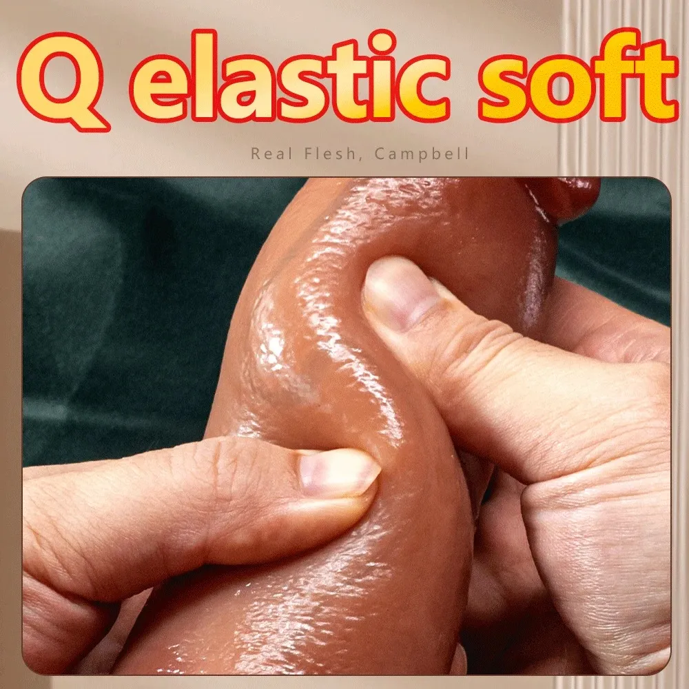 9 Modes Remote Control Heating & Thrusting Thickened Dildo