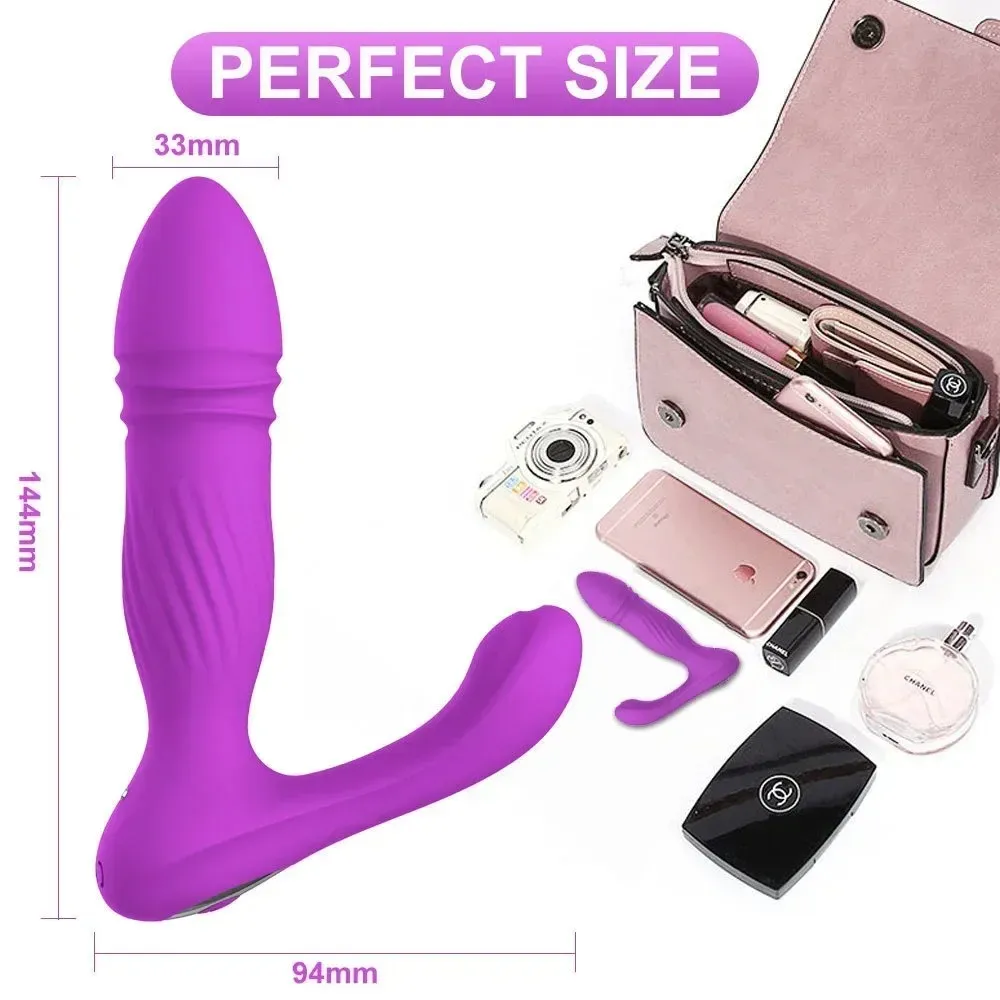 Wearable Remote Control Prostate Massager & Anal Vibrator