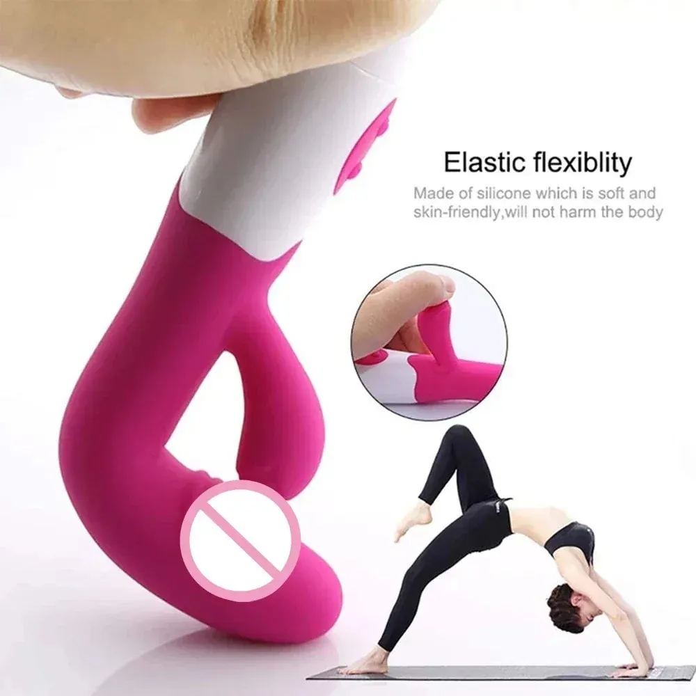 Battery-Powered Glans Head Dual G-Spot & Clitoral Vibrator