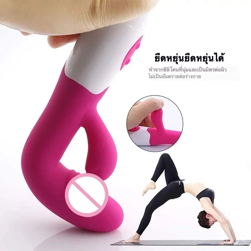 เครื่องนวดหลายฟังก์ชัน มอเตอร์คู่ กระตุ้นหลายจุด ระบบสั่นสะเทือน 30 ความถี่ ออกแบบเสมือนจริง|GOK-sextoyfunny
